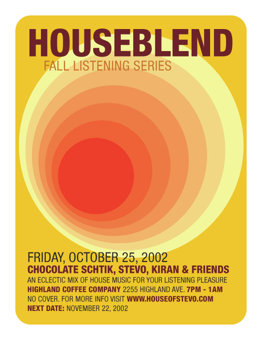 Fall Listening Series Flyer