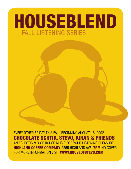 Fall Listening Series Flyer