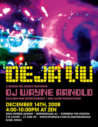 Deja Vu December 2007 Flyer